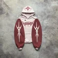 thumbnail image 5 of New Geometric Patchwork Design Hoodie Embroidery Splicing Hoodies Women Y2k Sweatshirt Gothic Daily Casual Men Version Tops, 5 of 5