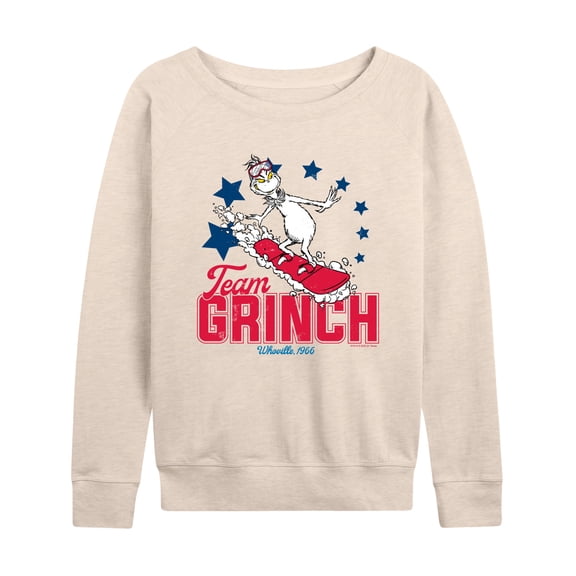 The Grinch - Team Grinch - Women's French Terry Long Sleeve Pullover