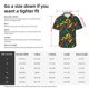 thumbnail image 5 of Fotbe Pineapple Fruit Colorful Camisa Hawaiana para Hombre Unisex – Camisa Casual de Verano con Botones de Manga Corta de Algodón y Lino,X-Large, 5 of 7