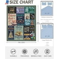 thumbnail image 5 of Book Lovers Gifts Women, Librarian Gifts for Women, Book Club Gifts for Women Kids Ideas, Book Blanket Reading Blanket for Book Lovers (60x80in), 5 of 6