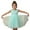 Light Green, variant on Fozruso Casual Floral Dresses Girls' Dress Backless Design With Bowknot Style For And Parties Elegant And Comfortable Sizes 100