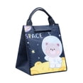 thumbnail image 2 of TIMIFIS Picnic Insulation Cloth Printing Portable Lunch Bag Outdoor Picnic Insulation Bag Portable Ice Bag Meal Prep Containers Kitchen Gadgets, 2 of 2