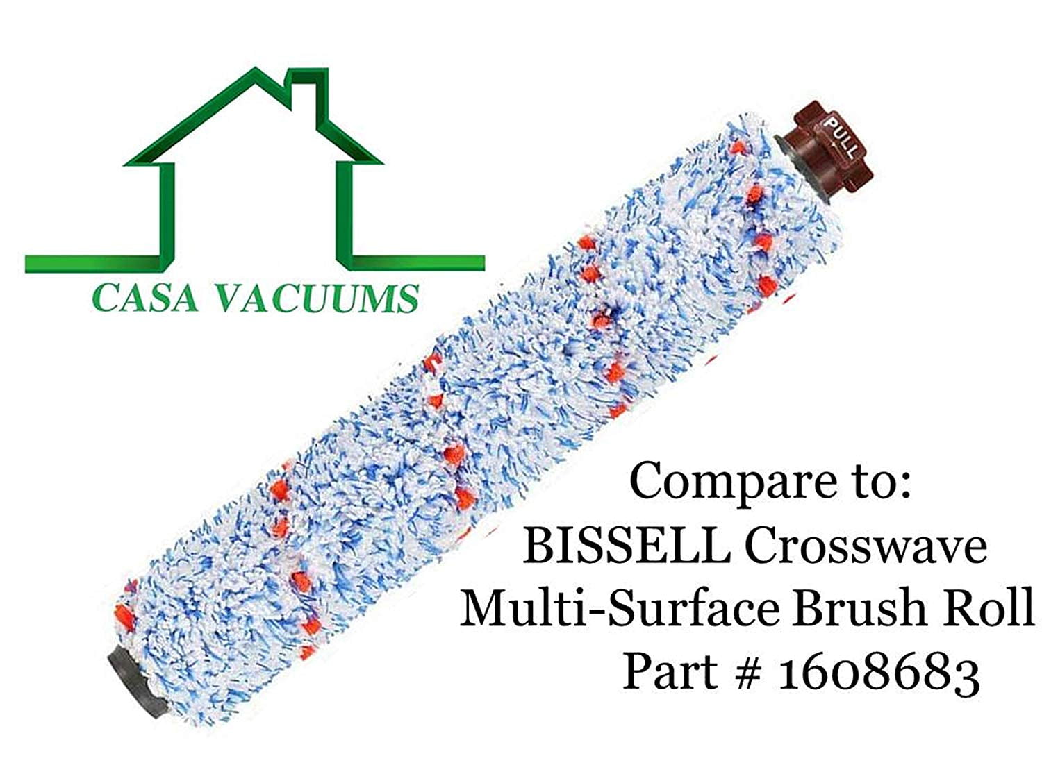 Multipurpose Roller Brush For Bissell Crosswave 1785 1868  1608683 Vacuum Parts 