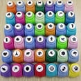 thumbnail image 4 of 10x Mini Paper Cut Punch Scrapbook Card Craft Cutter Stencil Handheld Making Hole (Sailboats), 4 of 4
