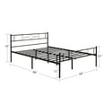 thumbnail image 7 of VECELO 3 Piece Bedroom Set, Metal Platform Bed Frame and Nightstands(Set of 3), 7 of 7