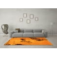 thumbnail image 3 of Ahgly Company Indoor Rectangle Abstract Yellow Modern Area Rugs, 4' x 6', 3 of 4