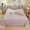 Purple, variant on Vintage Coarse-Weave Bed Sheet 94.5" x 78.7", Thick Breathable Non-Slide Printed Sheets for Student Dormitories, Colorfast,Purple