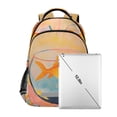 thumbnail image 7 of FORMRS Kids School Backpack Elementary Student Unisex Travel Bookbag with Reflective Stripes, Goldfish, 7 of 7