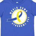 thumbnail image 4 of Inktastic World Down Syndrome Day with Yellow and Blue Ribbon Boys or Girls Toddler T-Shirt, 4 of 5