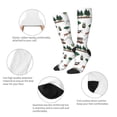thumbnail image 6 of Lsque Camping Caravan 2 Printed Crew Socks Men's Women's LightWeight Thin Casual Calf Socks ,Knee High Socks,Cotton Socks, 6 of 9