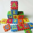 thumbnail image 1 of Flmtop 36Pcs/Set Russian Alphabet Jigsaw Carpet EVA Baby Kids Puzzle Learning Mat Toy, 1 of 6