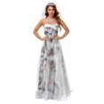 thumbnail image 2 of Disfraz de novia fantasma Sunloudy para mujer, vestido de novia muerta con estampado de sangre de lujo con velo de novia Sunloudy  moda, 2 of 8
