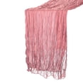 thumbnail image 1 of Unique Bargains 13Ft Cheesecloth Table Runner 35 x 157 Inch Rustic Gauze Tablecloth, Dusty Pink, 1 of 7