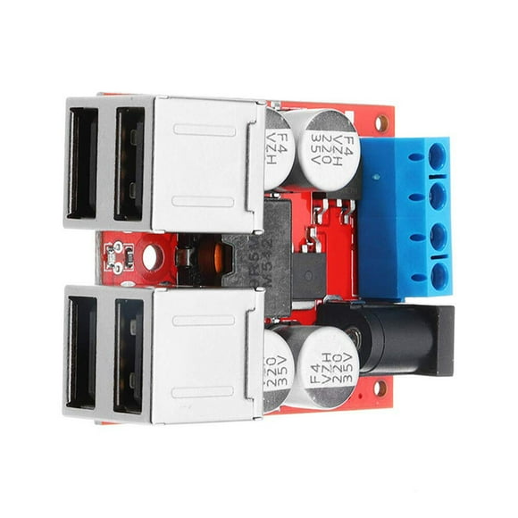Buck Converter Module with 4 Channel 8V‑35V to 5V 8AUSB Buck Converter Voltage Regulator