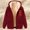 A112 Wine, variant on Fleece Jacket Women Fuzzy Sherpa Lined Loose Plus Size Heart Graphic Hoodies Cold Weather Long Sleeve Hooded Zip Up Coats Warm Cozy Thermal Fall Fashion Clothes with Pockets