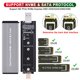thumbnail image 4 of Carcasa M.2 NVME SSD Methold de aleación de aluminio con USB C 3.1 Gen 2 M Key 2242 2280, 4 of 6