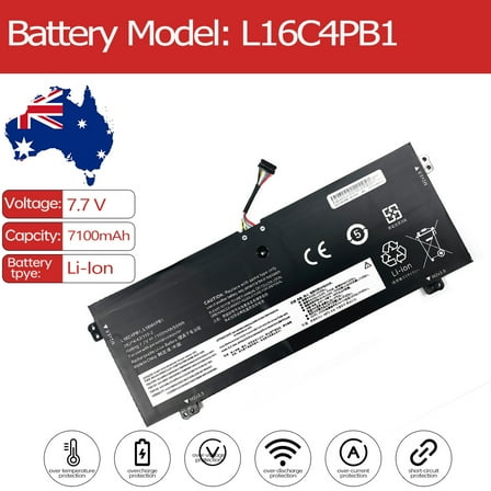L16C4PB1 Laptop Battery for Lenovo Yoga 730 13IKB I5 8G 128G 10H-81CT005LAU 730 13IKB I7 8G 256G 10H-81CT0092AU 730-13IWL 5B10M52740 730-131KB 81C3 730-13IKB 5B10W67264 10H-81CT004MAU 730-13IKB 81CT