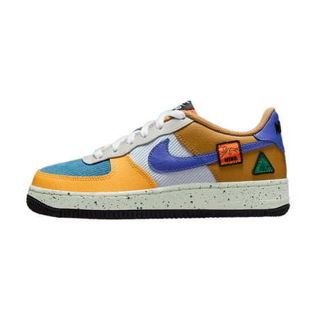 

Big Kid s Nike Air Force 1 BG University Gold/Lapis (DO4657 740) - 3.5