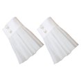 thumbnail image 4 of 1Pair Detachable Cuffs Female Sleeve False Cuffs Wristband Decorative Accessory, 4 of 7