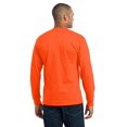 thumbnail image 2 of PC55LS Port & Company Long Sleeve 50/50 Cotton/Poly T-Shirt Men's Tee-Shirt, 2 of 2