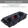 thumbnail image 4 of HVAC Control Module Temperature Control Panel For Kenworth For Mack Replacement, 4 of 5