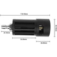 thumbnail image 2 of Adaptateur de Nettoyeur Haute Pression 1/4 Pouce à Raccord Rapide Compatible avec K2 K3 K4 K5 K6 K7, 2 of 10