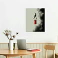 thumbnail image 2 of Nawypu Scuba Diver Wall Sticker - Fire Extinguisher Deep Dive Silhouette Vinyl Gift Decal - Down Diving Happy Diver Art Creative for Office Mural, 2 of 4