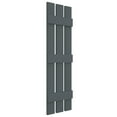 thumbnail image 3 of Ekena Millwork 12 in. W x 63 in. H Builders Edge, Standard Three Board Spaced, Board-n-Batten Shutters, Includes Matching Installation Spikes (Per Pair), 419 - Storm Cloud, 3 of 12