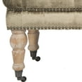 thumbnail image 4 of SAFAVIEH Barney Rustic Classic Tufted Bench w/ Brass Nail Heads, Antique Sage, 4 of 6