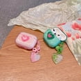 thumbnail image 4 of For AirPods 3rd Gen 2021/1/2/Pro case，Shockproof Glitter Heart TPU Case Cover With Heart Pandent, 4 of 5