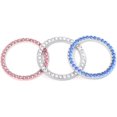 thumbnail image 1 of 3PCS Auto Start Ring Auto Decor Rhinestone Car Bling Bling Emblem Sticker Crystal Car Button Decoration, 1 of 6