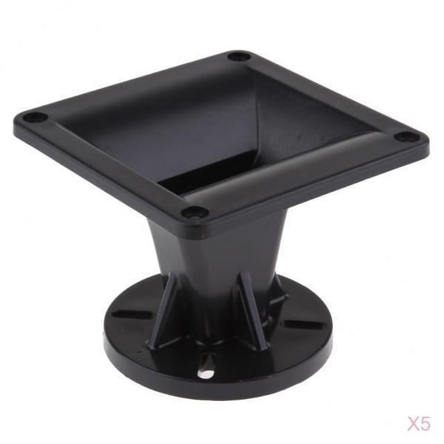 Paquete De 5 Altavoces De Garganta Para Coche De 0,98 Pulgadas Con Audio Para DJ En Casa, Equipo De Conducción, Bocina, Tweeter Sunnimix Coche Inicio DJ Horn Tweeter