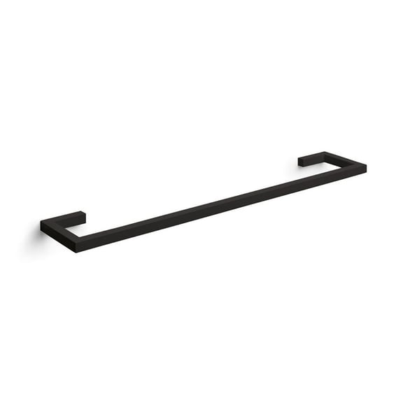 Ws Bath Collections Gerla 51706 Gerla 23-5/8" Towel Bar - Black