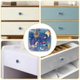 thumbnail image 5 of 4 Pieces Set Drawer Pulls Handle Square Wardrobe Cabinet Knobs with Stainless Steel Screws Furniture Kitchen Decor, 5 of 5