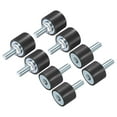thumbnail image 1 of 8 Pack M8x23mm Thread Studs Rubber Shock 25x20mm Male Female 8 Pack M8 Lock Nuts, 1 of 6