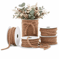 Burlap Soft Braid Cord Ribbon - 8mm x 10 Yards, Election Day, Veterans ...