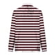 thumbnail image 4 of Sudadera sin capucha para hombre, informal, a la moda, con cuello alto, estampado, cremallera, jersey de manga larga, blusa de poliéster para hombre, 4 of 5
