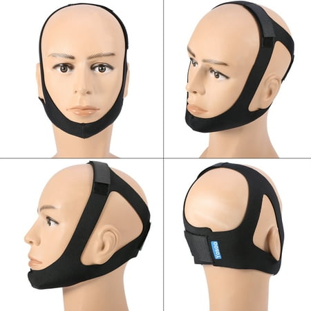 Snoring Chin Strap,Adjustable Anti Snore Chin Strap Support,Stop Snoring- Natural and Instant Snore Relief Jaw
