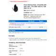 thumbnail image 2 of Power Steering Pump - Compatible with 2003, 2007 - 2014 GMC Yukon XL 1500 4WD 5.3L V8 2008 2009 2010 2011 2012 2013, 2 of 2