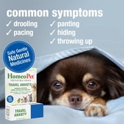HomeoPet TRAVEL ANXIETY Calming Support Drops for Pets, 15 mL