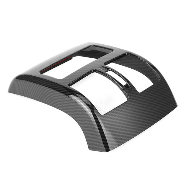 Cubierta De Salida De Ventilación Trasera Con Textura De Fibra De Carbono, Compatible Con GLK X204 200 08-15
