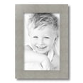 thumbnail image 2 of ArtToFrames 8.5" x 14" Metallic Deco Silver Picture Frame, 8.5x14 inch Silver MDF Poster Frame (WOM-4501), 2 of 7