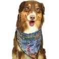 thumbnail image 6 of Naloa Christmas Tree Dog Bandanas 1PC Washable Triangle Dog Scarfs Premium Durable Fabric, for Small Medium Large Dogs and Cats, 6 of 6