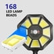 thumbnail image 5 of Ganfancp Luces Solares Al Aire Libre de Detección de Agua a Prueba de Paisaje Terrestre Focos Luces de Jardín Inalámbrica de Energía Solar Luces Al Aire Libre Iluminación para El Patio Pasillo Rebaja, 5 of 7