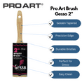 thumbnail image 2 of Pro Art Gesso Brush 2", 2 of 7