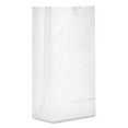 thumbnail image 3 of Grocery Paper Bags, 35 Lbs Capacity, #10, 6.31"w X 4.19"d X 13.38"h, White, 500 Bags | Bundle of 2 Bundles, 3 of 5