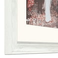 thumbnail image 5 of ArtToFrames 24x28 Matted Picture Frame with 20x24 Single Mat Photo Opening Framed in 1.25 Off White Wash on Ash and 2 White Mat (FWM-4098-24x28), 5 of 8