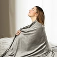 thumbnail image 3 of Patiojoy 20 lbs 60''x80'' Crystal Velvet Cover Weighted Blankets with  Removable Cover Glass Beads, 3 of 10