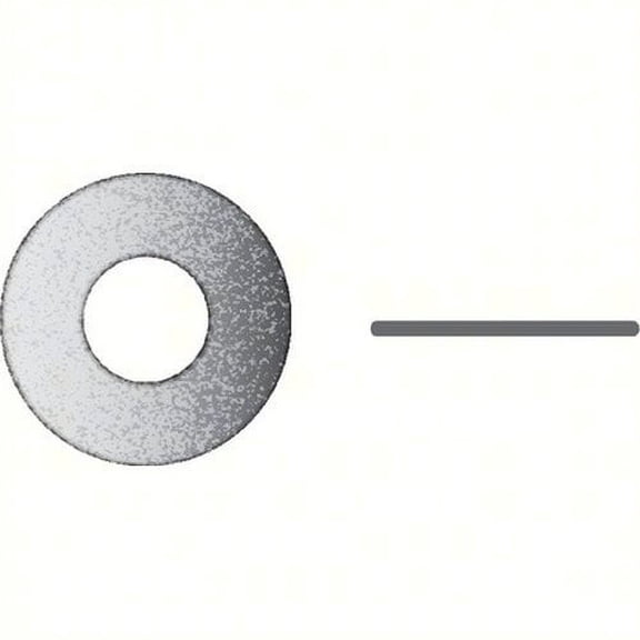 SeaChoice 01528; 3/8 Flat Washer Hot Dipped Galvanized Steel 100/ Bag