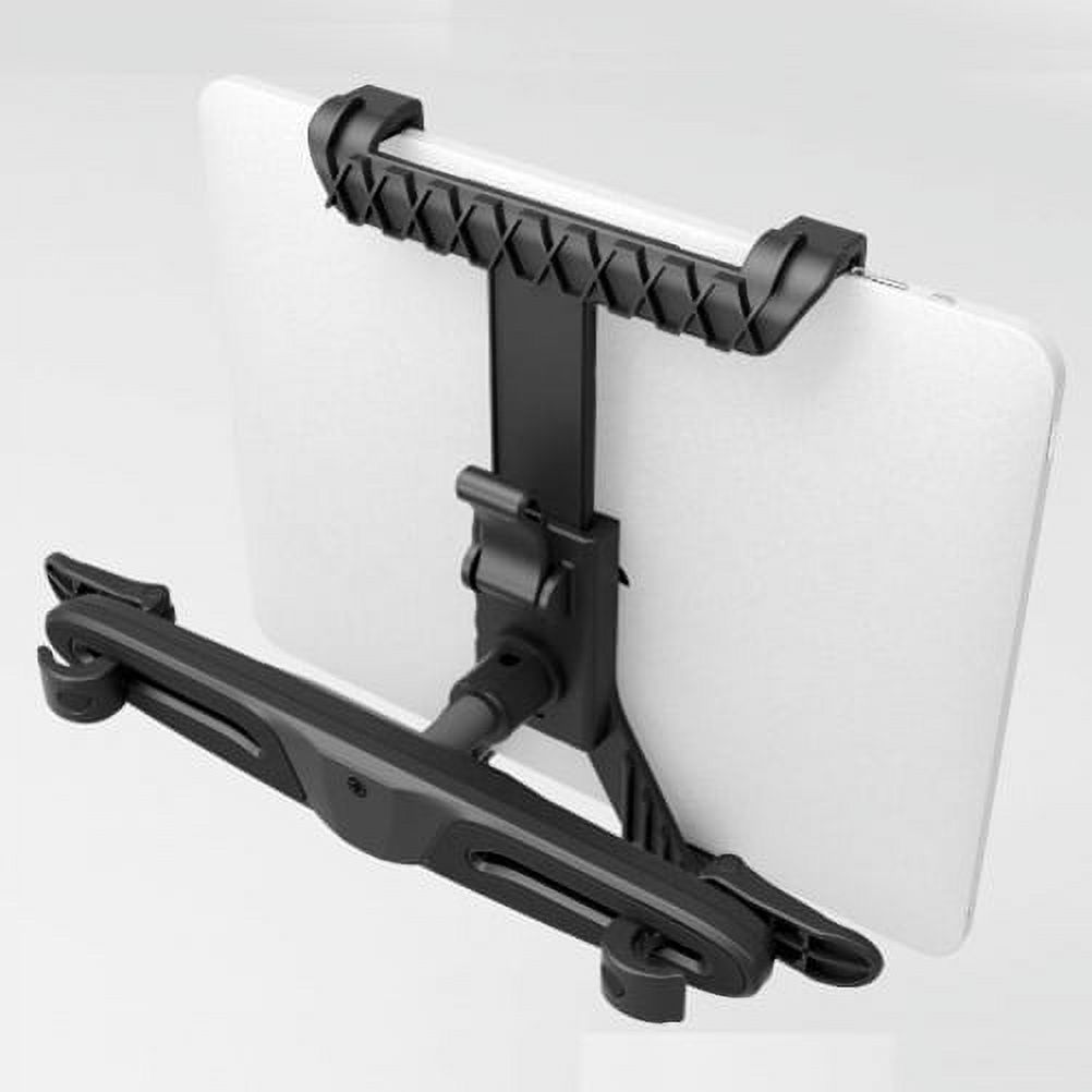 Car Headrest Mount Tablet Holder Swivel Cradle Back Seat Dock Stand J7O for  LG G Pad X8.3 - LG G Pad X II 8.0 Plus - LG G Pad X II 10.1 - LG G Pad X 8.0 - LG G Pad X 10.1 - LG G Pad II 10.1 - image 5 of 11